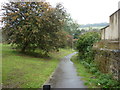 A path leading to Sugarwell Hill Park