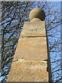 Top of Millennium obelisk, Edgehill 