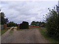 The entrance to Goseford Hall & Red House Farm