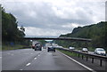 Footbridge over the M6, Knowl Wall