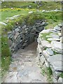 NB1340 : Entrance to reconstructed Iron Age house, Bostadh by Rob Farrow
