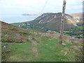 Path on the eastern flank of Foel Lus