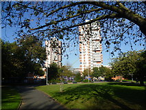 TQ3579 : King George's Field, Rotherhithe by Marathon