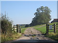 Drive to Spring Bank Farm Coneythorpe from Shortsill Lane