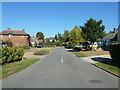 Looking from Send Barns Lane into Kevan Drive