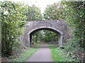 Bridge over former railway near Govilon