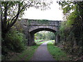 Bridge over former railway near Pentrepiod Halt