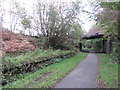 Site of former Cwmffrwdoer Halt on NCN Route 46