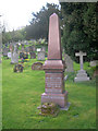 SP1566 : Obelisk memorial, Beaudesert churchyard.  by Douglas Bridgewater