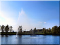 SE5901 : Fountain, Doncaster Lakeside by David Dixon