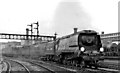 Bulleid Light Pacific entering Marylebone during 1948 Exchanges