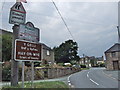 Entering Wales, Hay-on-Wye