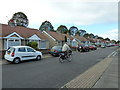 Cyclist in Southcroft Road