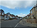 Blue sky above Southcroft Road