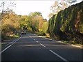 A424 crossing the traces of the former railway