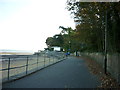 The coastal path at Puck Pool Point