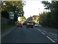 A429 approaching the southern traffic lights, Stow