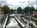 Final Lock before the Thames on the Grand Union Canal in Brentford