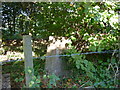 The trig point near Eddington Road