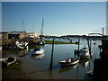 Looking across Bembridge Harbour