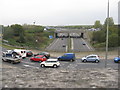 Manchester Road crosses the M60 at Denton