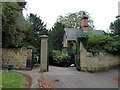 Gateway and lodge at Darley Abbey Park