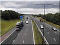 M62, looking west towards junction 20