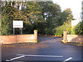 Entrance to Woolton Golf Course