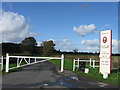 Sandy Lane entrance to Haydock Park