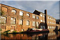 Derelict factory by the Birmingham and Fazeley Canal