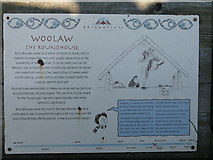 NY8298 : Woolaw roundhouse by M J Richardson