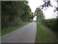 Minor road towards the A616