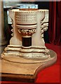 St Simon Zelotes, Milner Street, London SW3 - Font