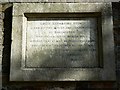 Plaque, remains of the Roman Wall, Dorchester