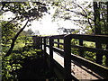 Footbridge over Firgreen Beck on the Ebor Way