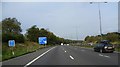 Approaching Junction 26 on the M6