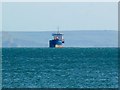 Tanker in Weymouth Bay, Weymouth 18 October 2011