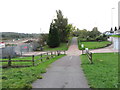 Cycle path / former railway line near Sebastopol