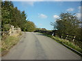 The road goes over the Esk Valley train line