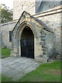 NZ2822 : St Andrews Church, Aycliffe Village, Porch by Alexander P Kapp