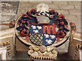 Coat of arms, Pelham Memorial, Brocklesby Church