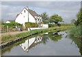 Canalside cottage by Acton Trussell, Staffordshire