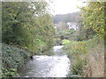 View upstream River Carron, Stonehaven