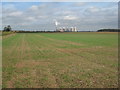 View towards Cottam power station