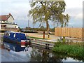 Seth Ellis moored at the Hop Pole