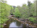 The River Irthing north of Gilsland Spa