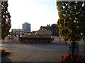 Tank outside the museum in Woolwich Arsenal