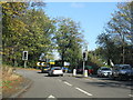 SO8472 : Torton traffic lights, A449 by Peter Whatley