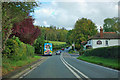 Bus stopping at the Selsey Arms