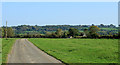 2011 : Looking east along Portway Lane on Sodbury Common